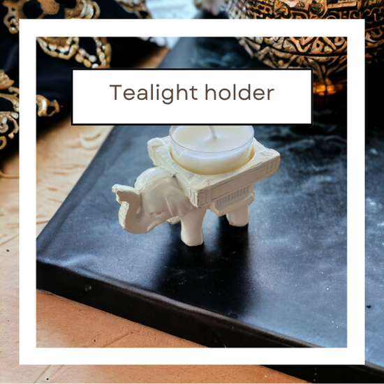 Elephant tealight holder