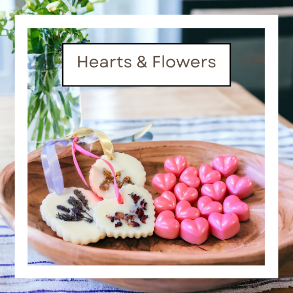 Hearts & Flowers Wax Melt Workshop