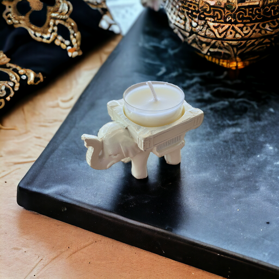Elephant tealight holder